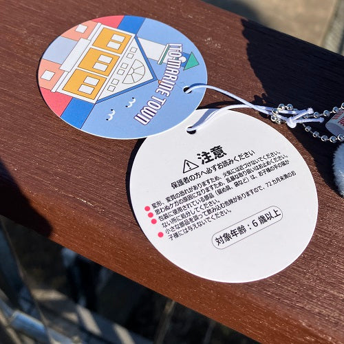 カモメ隊長 ボールチェーンキーホルダー(道の駅 伊東マリンタウン オリジナル)