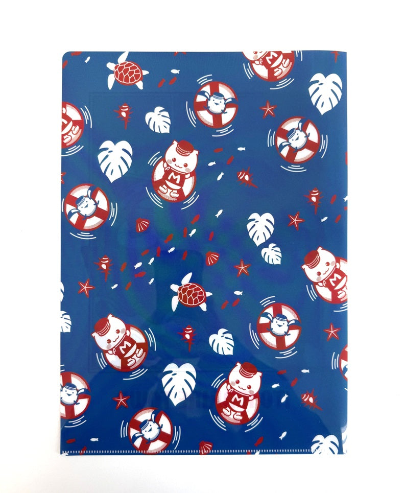 マリにゃんクリアファイル