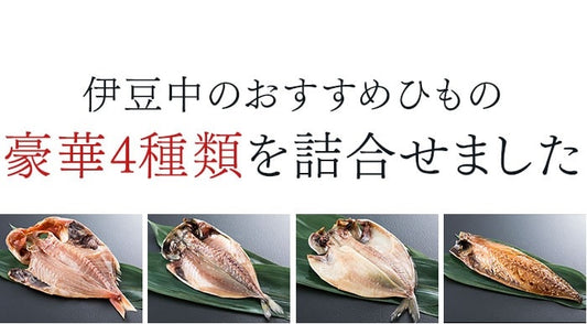 伊豆中 ひもの詰合せ 4種