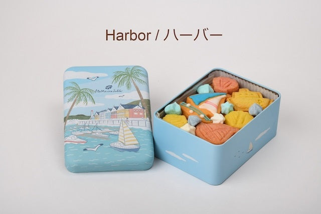 伊東マリンサブレ【《2缶入り》ギフトセット】ハーバー&マリにゃん