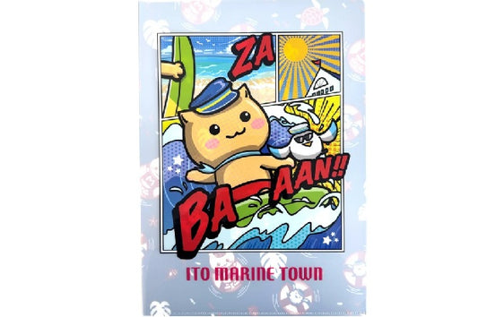 マリにゃんクリアファイル