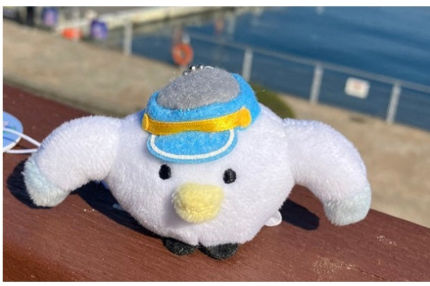 カモメ隊長 ボールチェーンキーホルダー（道の駅 伊東マリンタウン オリジナル）