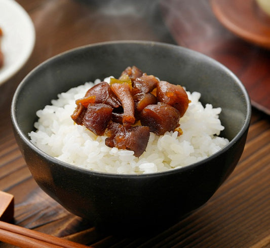 わさびっぷ_椎茸の軸とわさびの佃煮