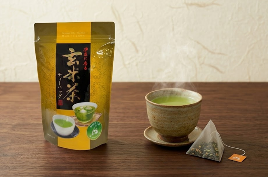 抹茶入玄米茶 ティーバッグ（3g×18個）｜市川製茶