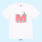 【Tシャツ】ブロックM with マリにゃん＆カモメ隊長
