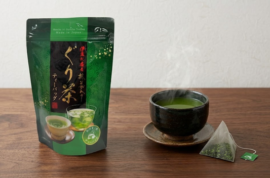 抹茶入ぐり茶 ティーバッグ（3g×18個）｜市川製茶
