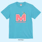 【Tシャツ】ブロックM with マリにゃん＆カモメ隊長
