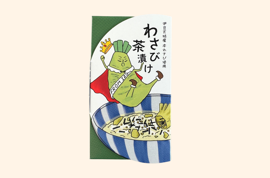 わさびっぷ　わさび茶漬け　最中タイプ
