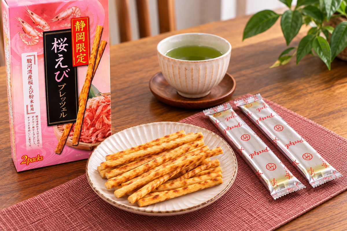 【静岡限定】桜えびプレッツェル ｜駿河湾産桜えび粉末使用｜伊豆 The Ichi