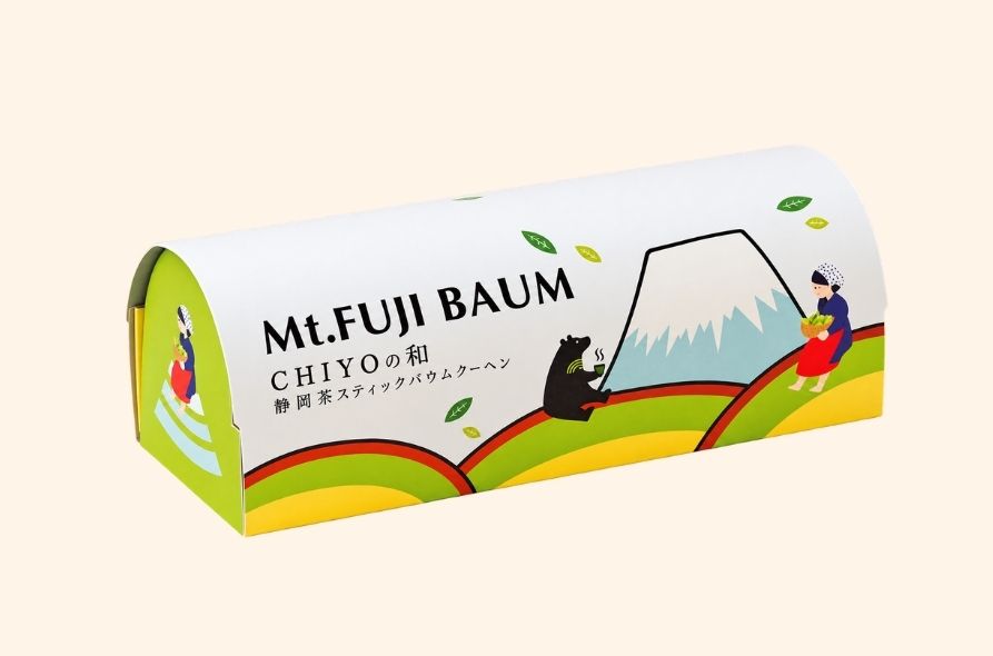 富士山スティックバウムクーヘン｜静岡のお土産・抹茶のお菓子 | 伊豆 The Ichi