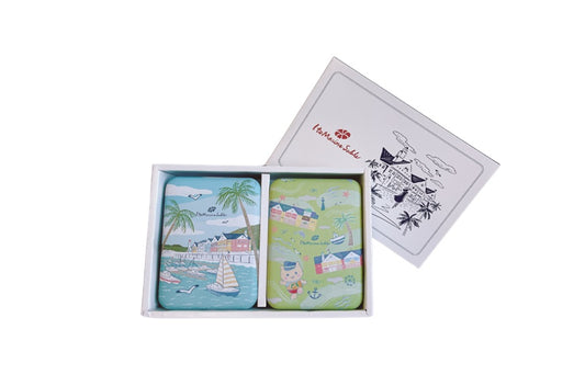 伊東マリンサブレ【《2缶入り》ギフトセット】ハーバー＆マリにゃん